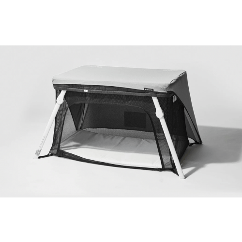 Lotus Crib Fun Shade: Pack & Play GREY Crib Shade/Sun Cover for the Lotus