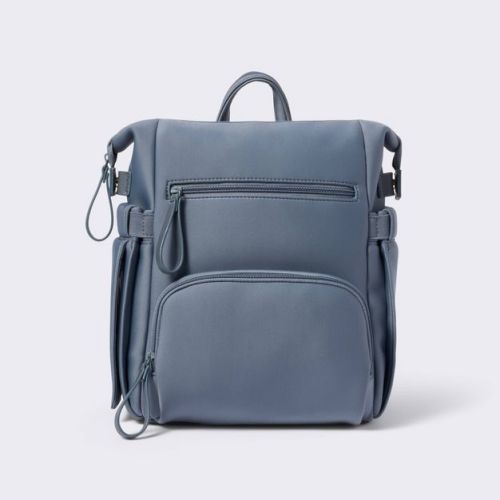 Mini Boxy Solid Backpack Diaper Bag - Blue - Cloud Island™