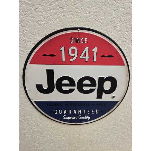 Jeep Since 1941 Metal Sign