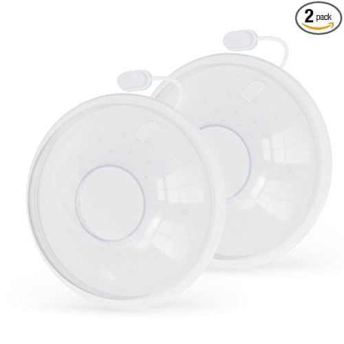 Milk Collectors for Breastfeeding Breast Milk Collector Milk Catcher for Breastfeeding BPA-Free Post Partum Essentials Breast Feeding Essentials (1oz/30ml, 2 Counts)
