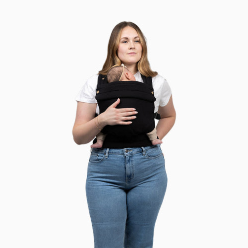MABĒ The Monarch Buckle Baby Carrier - Ebony
