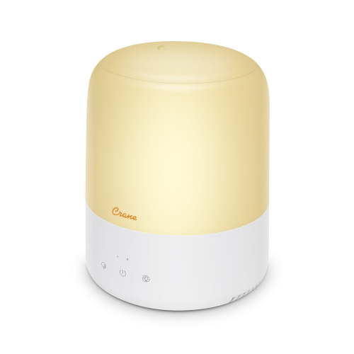 3-in-1 Compact Humidifier - 0.5 Gallon with Sleep Support Light & Aroma Diffuser
