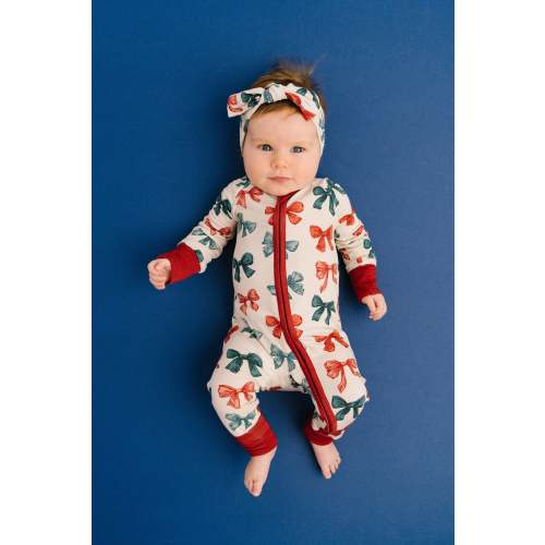 Patriotic Bows Bamboo Sleeper