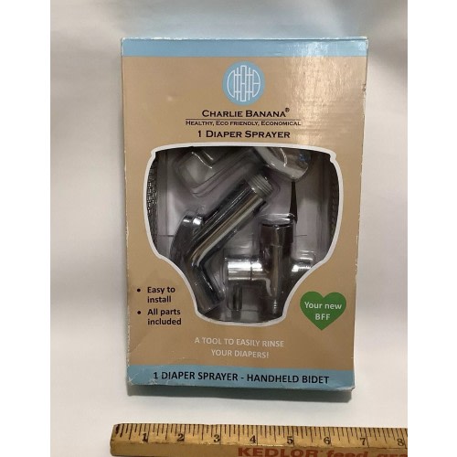 CHARLIE BANANA Handheld Diaper Sprayer Bidet For Cloth Diapers # 889874 Open Box