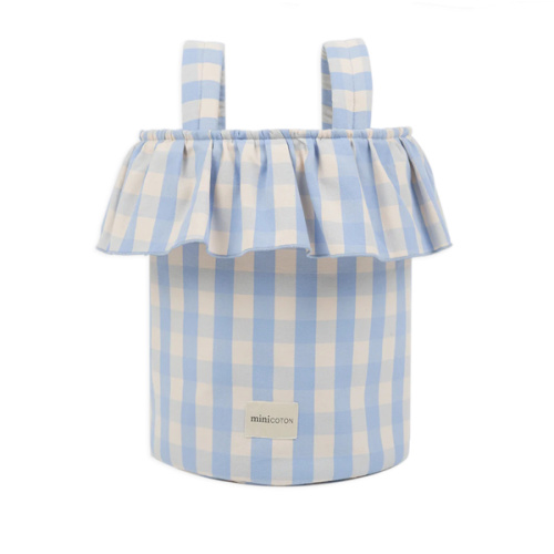 Basket Vichy - Ice + Powder · Minicoton
