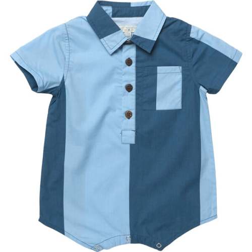 Baby Boys Easton Jumper - Wide Cabana Stripe Wide Cabana Stripe - Pink Chicken | Maisonette