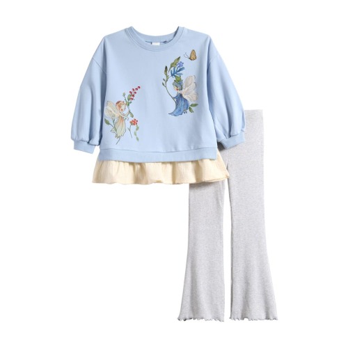 Fairy Graphic Sweatshirt & Flare Leggings Set | Nordstromrack