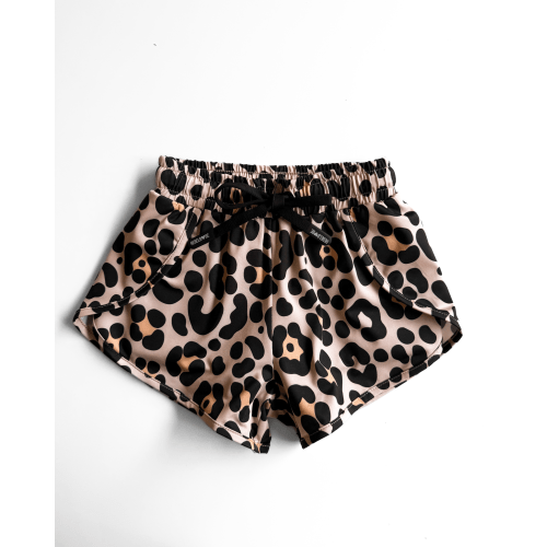 ACTV Babe Gym Shorts in Ava (Leopard)