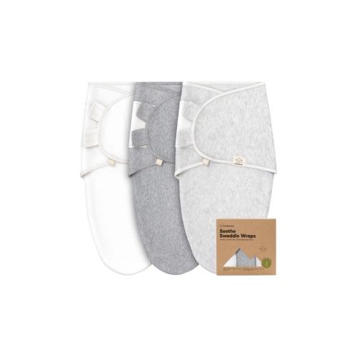 3-Pack Soothe Swaddle Wraps, Medium
