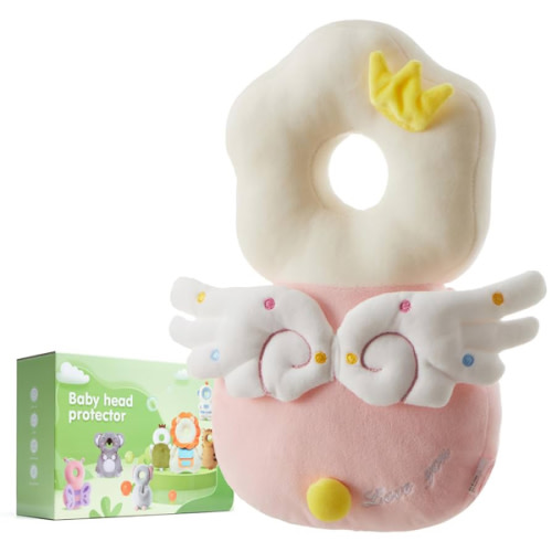 Baby Fall Back Head Protector - Baby Head Protector Backpack for Crawling Walking Gifts - Adjustable Toddlers Head Safety Pad Cushion