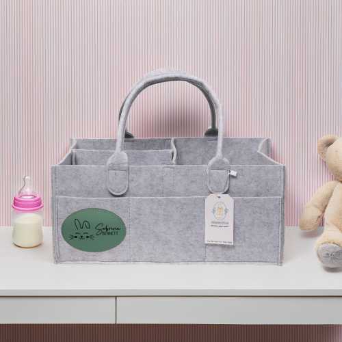 Personalized Nursery Bag, Custom Baby Gift, Baby Shower Gift, Diaper Caddy Bag, Newborn Gift, Personalized Baby Organizer, Nursery Storage