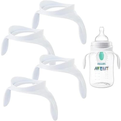 4 Pack, Bottle Handles Compatible for Philips Avent Natural Baby Feeding Bottles