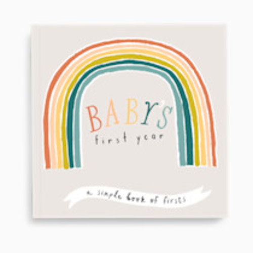 Lucy Darling Baby's First Year Memory Book - Little Rainbow