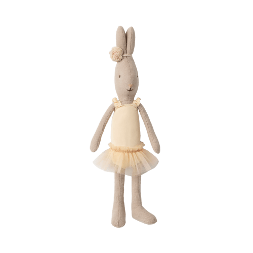 Rabbit size 1, Classic - Ballet suit and skirt cream