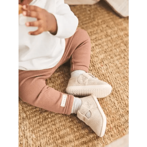 Neutral Crawler T-Bar Baby Shoes