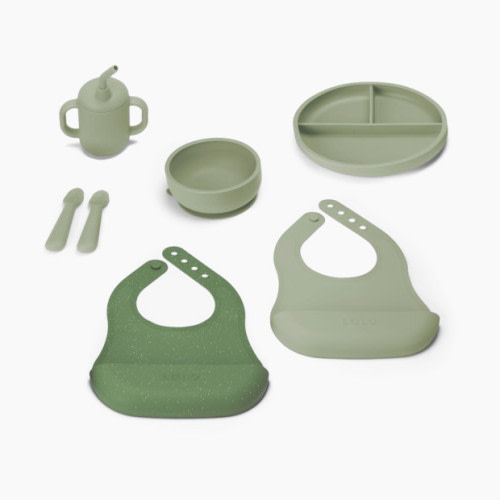 Lalo First Bites Full Kit for Solid Food - Sage