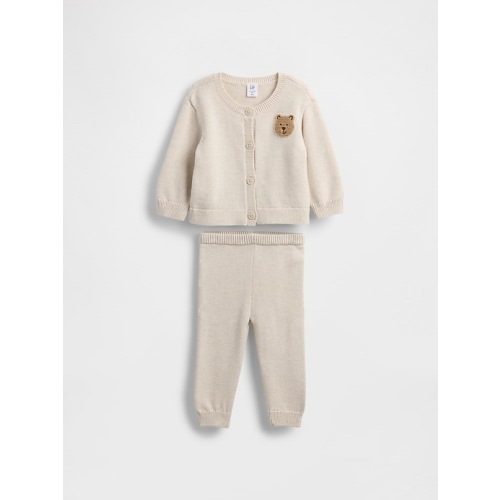 Baby Brannan Bear Cardigan Sweater Set