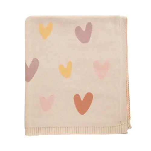 Living Textiles Jaquard Blanket Boho Bliss | Baby Bunting AU