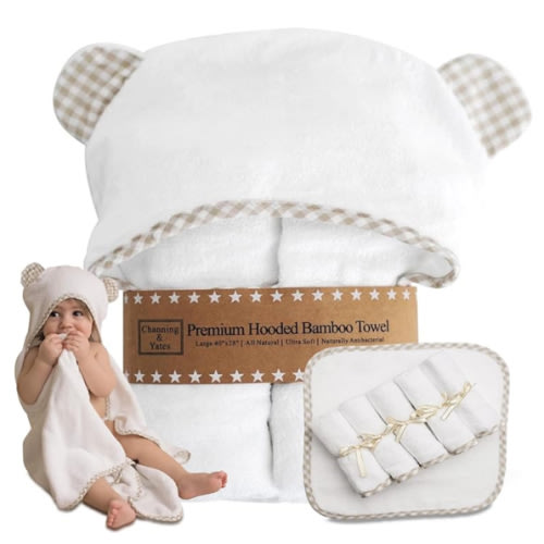 Amazon.com: Channing & Yates: Bamboo Baby Towels
