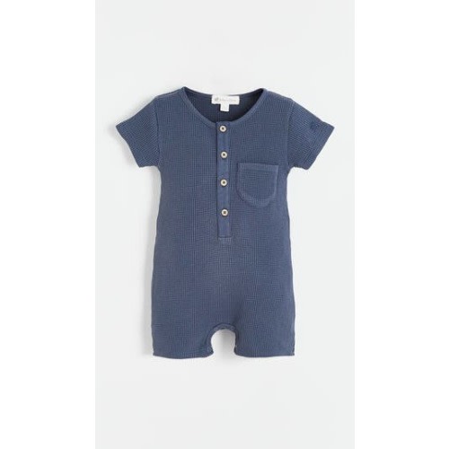 Waffle Short Romper for Infant, 3M