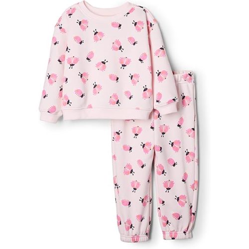 Amazon Essentials x Sofia Grainge Toddlers and Baby Boys' Sweatshirt and Sweatpant Set