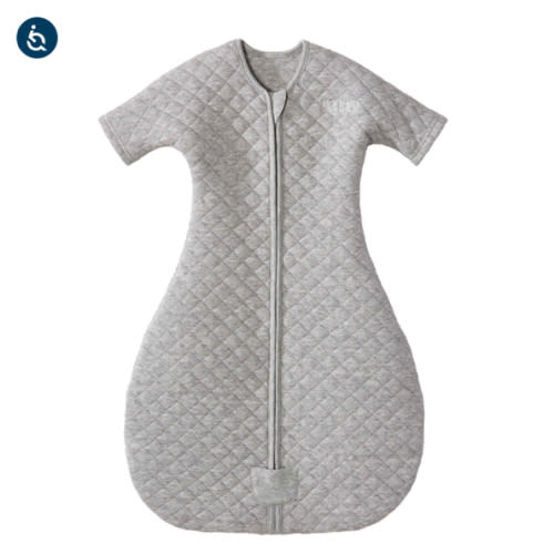 HALO Easy Transition SleepSack TOG 1.5 Quilted Gray Heather