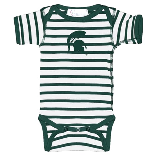 Two Feet Ahead Striped Baby Bodysuit Creeper Baby Boy Clothes for Newborn infants Sizes 0-3M 6M 12M
