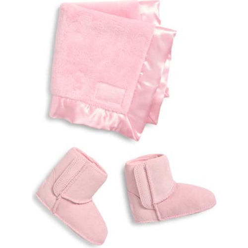 Classic Bootie & Lovey Blanket Set