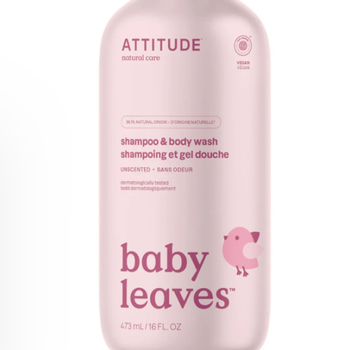 Baby Shampoo & Body Wash 2-in-1 - Clean Ingredients I ATTITUDE