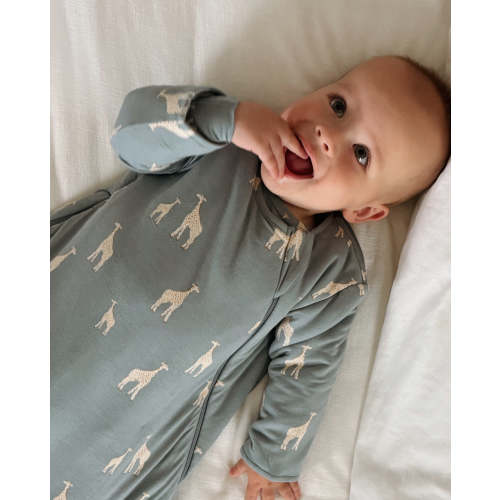 Dream Denim Blue 2.5 TOG Bamboo Viscose Long Sleeve Sleep Sack | günamüna
