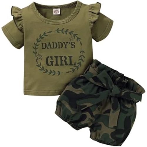 Aoswep Baby Girl Clothes Infant Newborn Girl Outfits Summer Clothes Romper Short