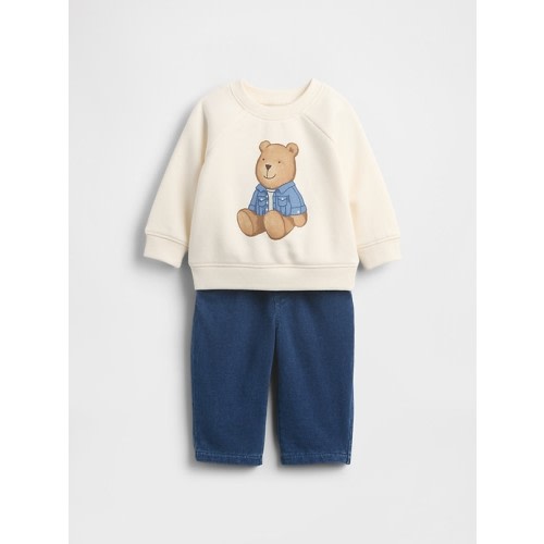 Baby VintageSoft Brannan Bear Outfit Set