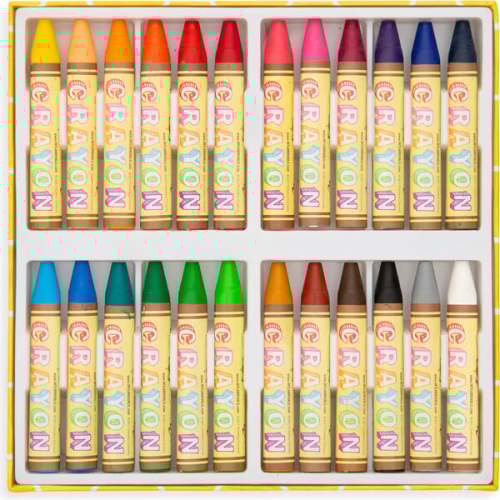 Brilliant Bee Crayons, 24 Pack - OOLY | Maisonette