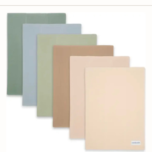 Cotton Burp Cloths in Multi