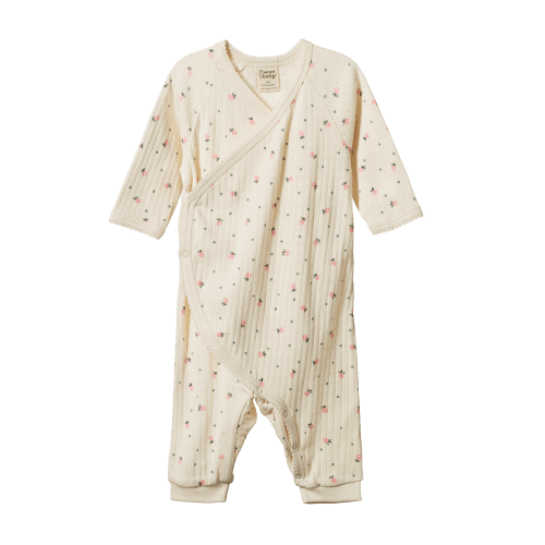 Pointelle Kimono Stretch and Grow