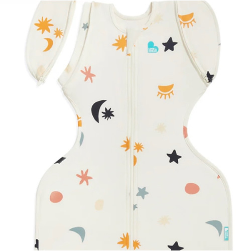 Swaddle Up™ Transition Bag 1.0 TOG Organic Cotton Buff Lunar