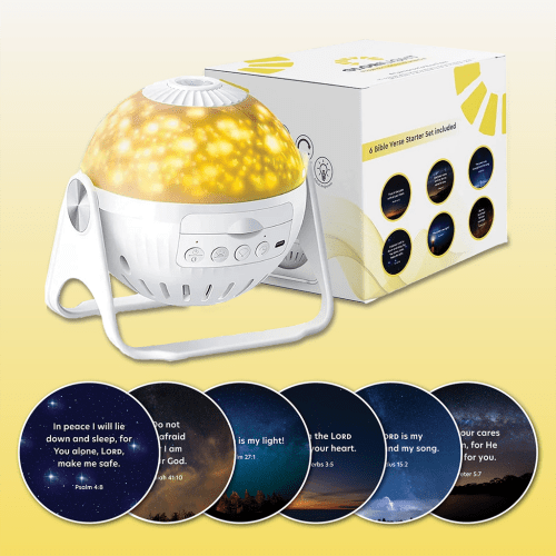 Starter Kit | Projector + 6 Bible Verse Discs
