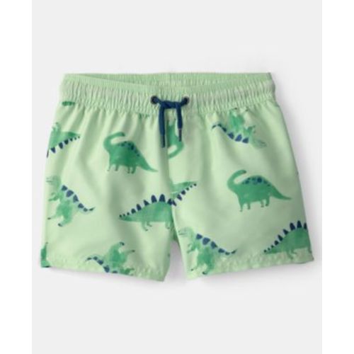 Boys' Toddler 2T-5T Dinosaur Swim Trunks