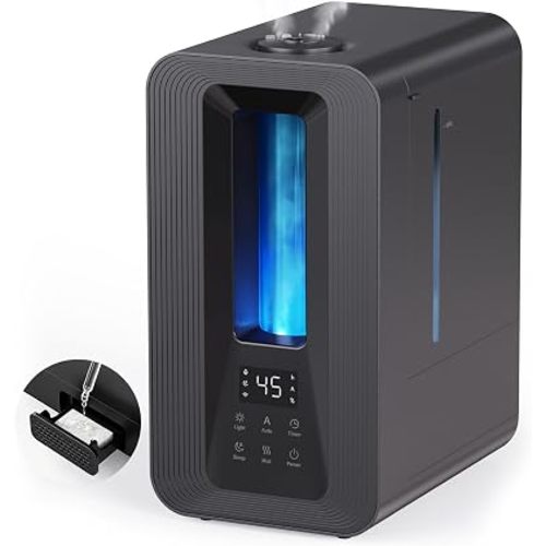 Breezome 5L Humidifiers for Bedroom Large Room Cool Mist Smart Humidistat