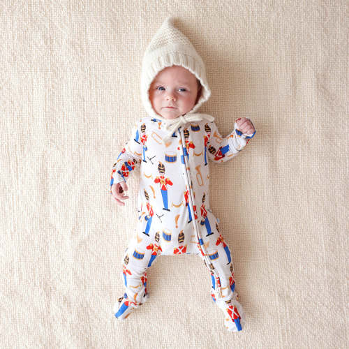 Bastian Footie Zippered One Piece
