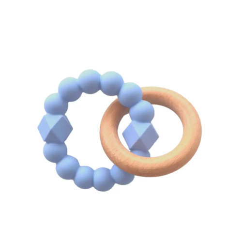 Soft Blue Moon Teether