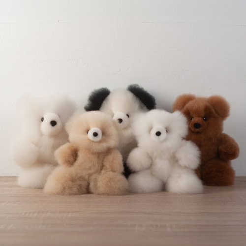 Teddy Bear made with Alpaca Fur, Perfect Cuddle Companion