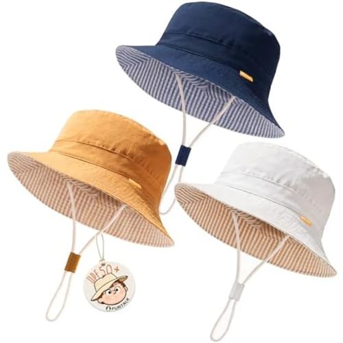 FURTALK Baby Sun Hat for Boys Girls Toddler Summer Bucket Hats Kids UPF 50+ Beach Hat