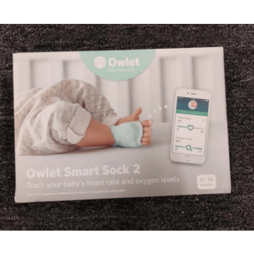 Owlet Smart Sock 2 Heart Rate And Oxygen Level Baby Monitor - B1
