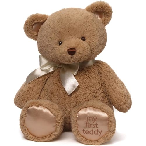 GUND Baby My First Teddy Bear, Ultra Soft Animal Plush Toy for Babies and Newborns, Tan, 18”