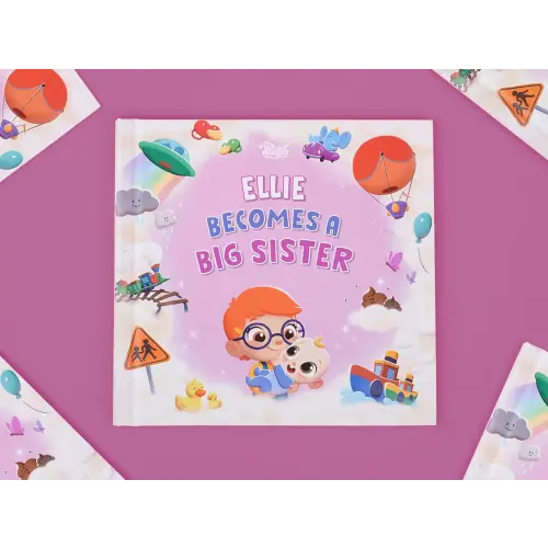 Personalized Becoming a Big Sister Book - Hooray Heroes