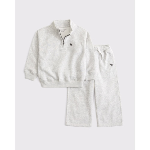 toddler essential icon quarter-zip set