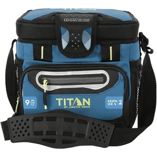 Titan by Arctic Zone Deep Freeze Cooler - Zipperless Hardbody Cooler - Deep Freeze Insulation, HardBody Liner, and SmartShelf