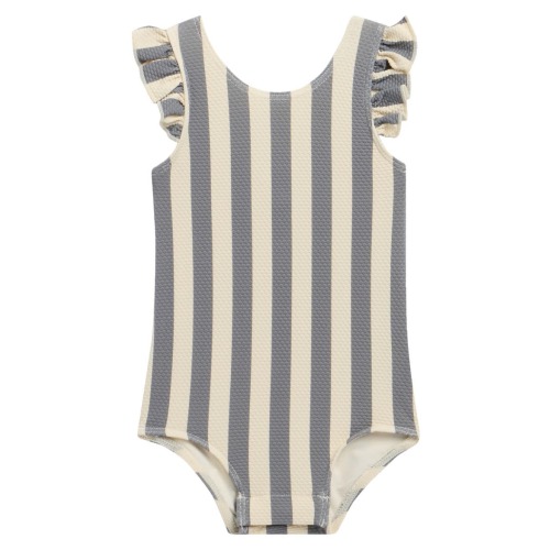 Flutter Sleeve Piqué UPF 50+ One-Piece Swimsuit