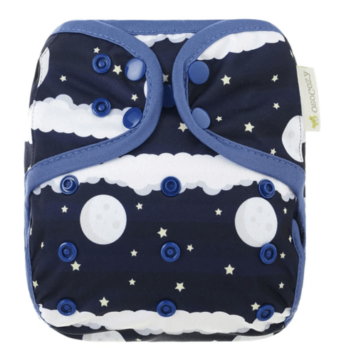 OsoCozy One Size Cloth Diaper Covers 8–35 lbs – Snap Closure, Double Gussets | ClothDiaper.com – ClothDiaper.Com